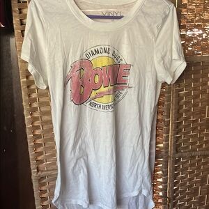 White Polo Graphic Fitted T-Shirt